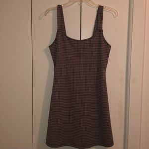 Plaid minidress